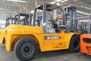 Quality Lift Truck 10 Tons Forklift Diesel for Heavy Load Construction Lift Height 3000-6000mm wholesale