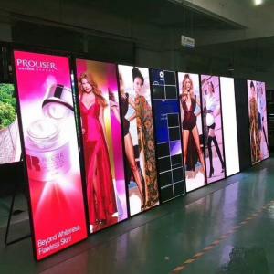 Quality Ultra Slim Advertising P2.5 P3 Free Standing Poster Display wholesale