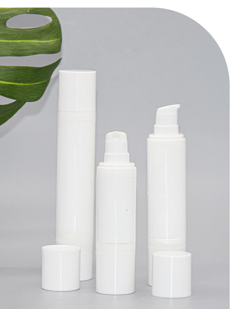 10ml*2/15ml*2/20*2ml Customized Color And logo Round Shape Airless Bottle UKA59