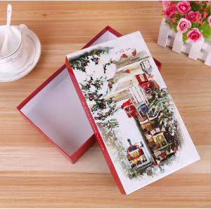 Quality High quality customized lid and base rigid paper gift packaging box for Christmas Day wholesale