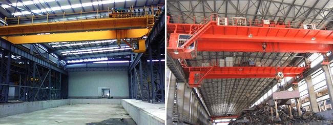 50 T Double Girder Overhead Travelling Cranes for Industrial workshop