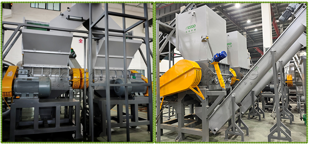 PET Water Bottle Washing Line Crusher Shredder Recycling Machine