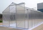 6mm Hollow One Stop Gardens Greenhouse , Transparent PC Sheet Greenhouse