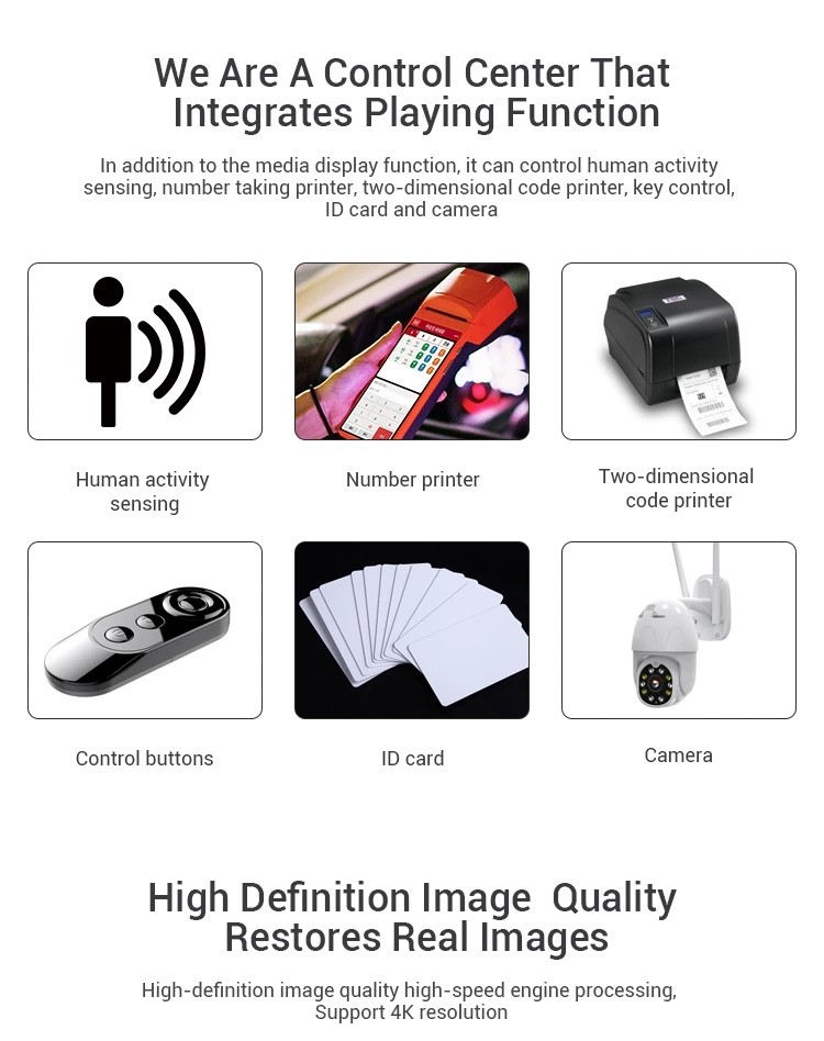 5GHz 1080P Mini HD Media Player Box 4k Player Digital Signage Box