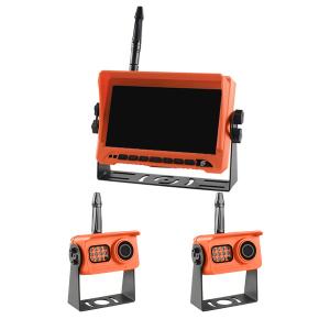 Quality Night Vision 33ft Truck Rearview Camera Orange Color 7&quot; Monitor Kit wholesale