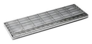 China DIY ASTM A1011 Bar Grating Treads Easy Spiral Fixation Or Welding Fixation Installation on sale