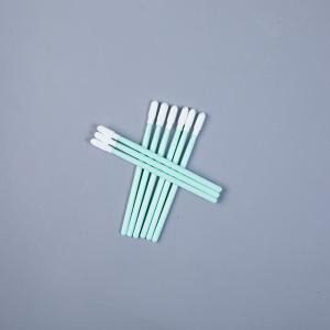 Quality Knitted Polyester / Microfiber Electronics Cleaning Swabs Round Head OEM Service wholesale