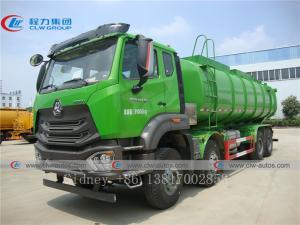 Quality 8x4 SINOTRUK HOHAN 19m3 Heavy Duty Sewage Suction Truck wholesale