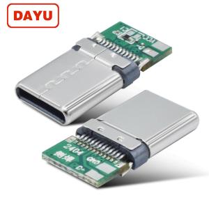 Quality Side Plug Male Usb 2.0 Reversible Connector For Playing Game Cable wholesale
