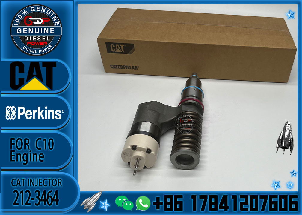 Diesel Fuel Injector 212-3464 10R-0725 2123464 10R0725 For CAT C10 C12 Engine parts