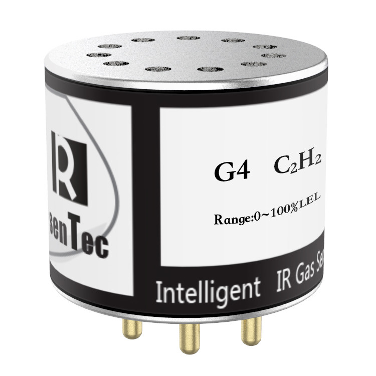 YJJ G4-C4H10 Infrared Isobutane Gas Sensor Has Two Signal Outputs For Concentration Measurement