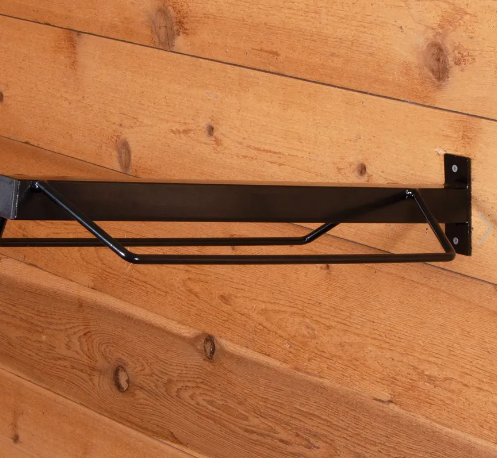 Conveniently-sized Mounted Saddle Racks Metal Single Saddle Arm Wall Mount Bracket