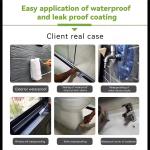 Waterproofing Solution Transparent Color Building Coating for Buildings