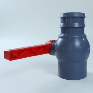 Quality PVC Agricultural Ball Valves Eco Friendly Double Union Ball Valve wholesale