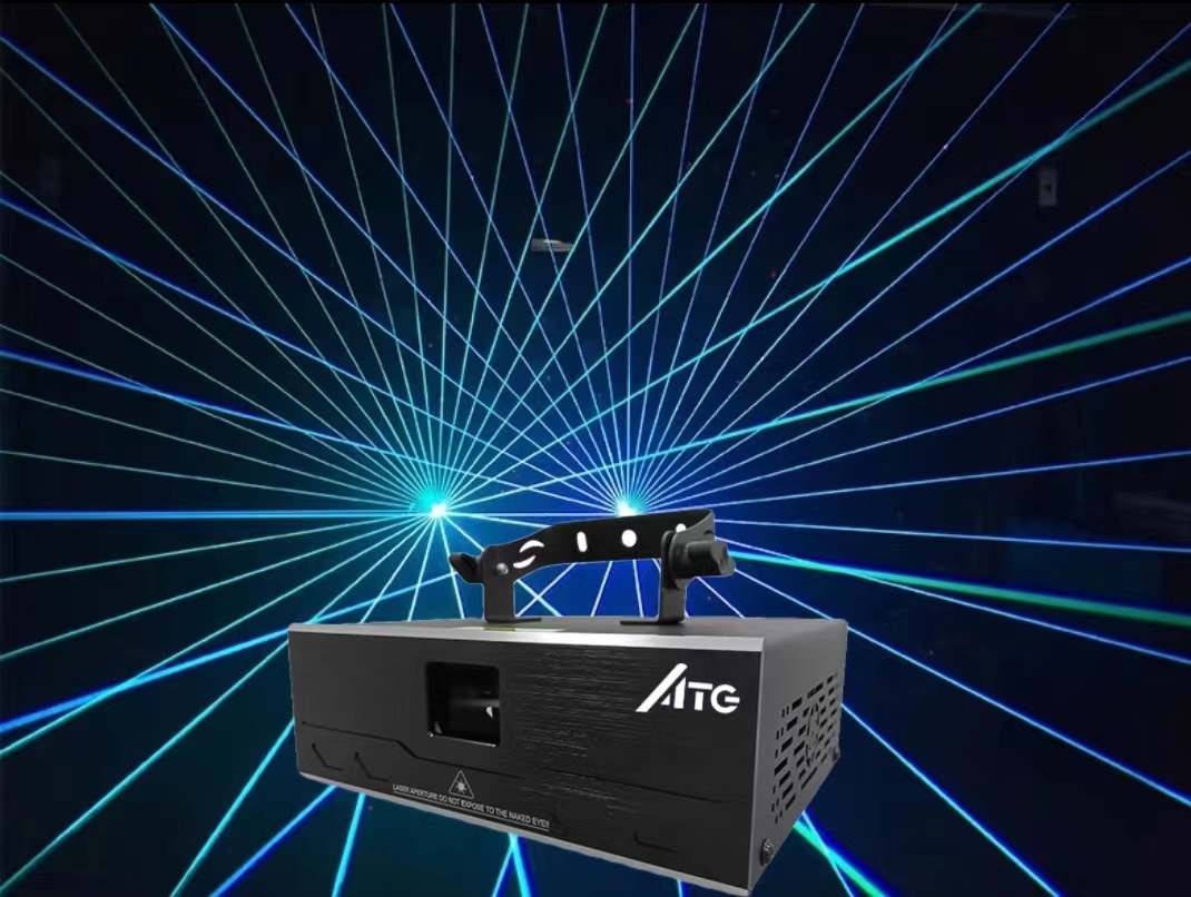 10W Full Color RGB Laser Light TUV Certified For Stage Show DJ Disco Christmas