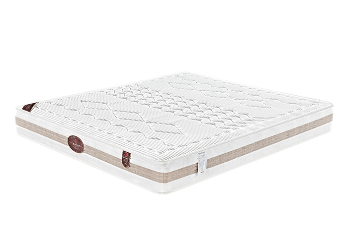 Tight Memory Foam And Spring Mattress , thick Soft King Memory Foam Mattress