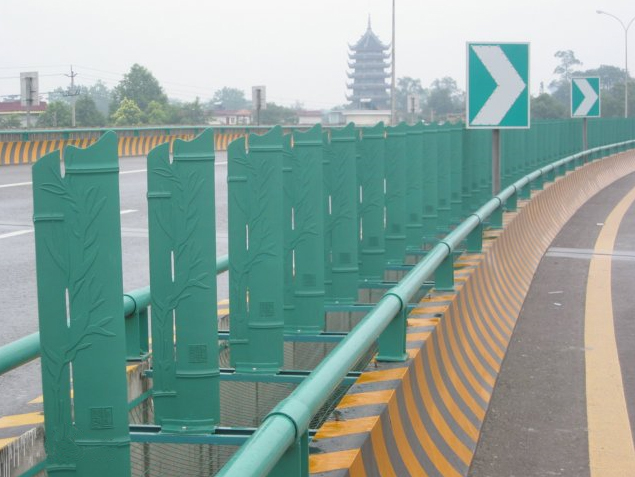 Highway Guardrail Anti Glare Board Facilities flexible Warning Posts
