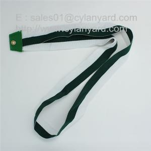 Quality Stripe polyester lanyard to medal, sports medal lace ribbon wholesale
