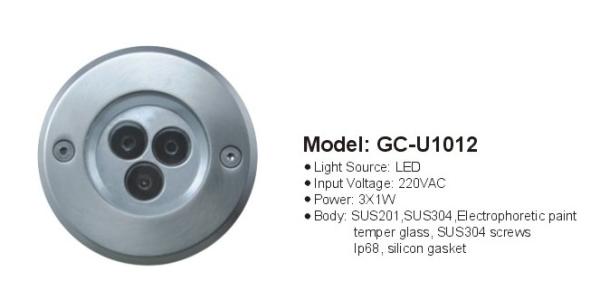 High Power Outdoor LED Inground Light GC-U1012