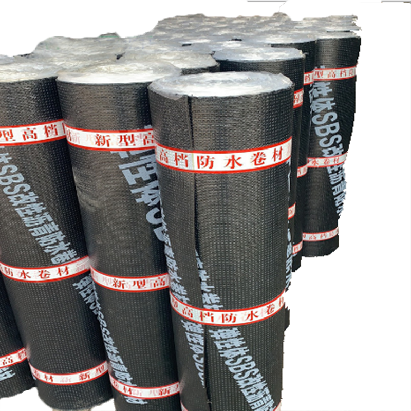 Polyester Tire Waterproofing Membrane With Modified Asphalt 10m Length