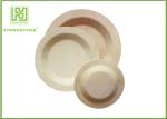 Well Polished Rustic Bamboo Square Plates , Wooden Food Plates For Fast Food