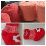 1.3cm 1.5cm 100% Nylon Feather Sweater Sock Hat Glove Yarn