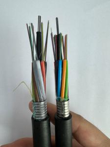 Quality 2 4 6 8 24 32 48 Cores Armoured Optical Fiber Cable GYTA Underground Fiber Cable wholesale