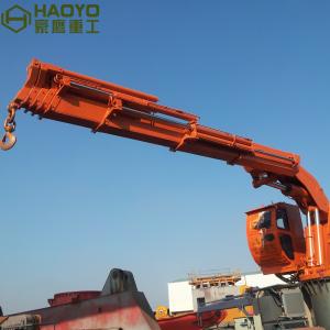 Quality Foldable 6ton Adjustable Boom Boat Crane Marine Ship Deck Crane wholesale