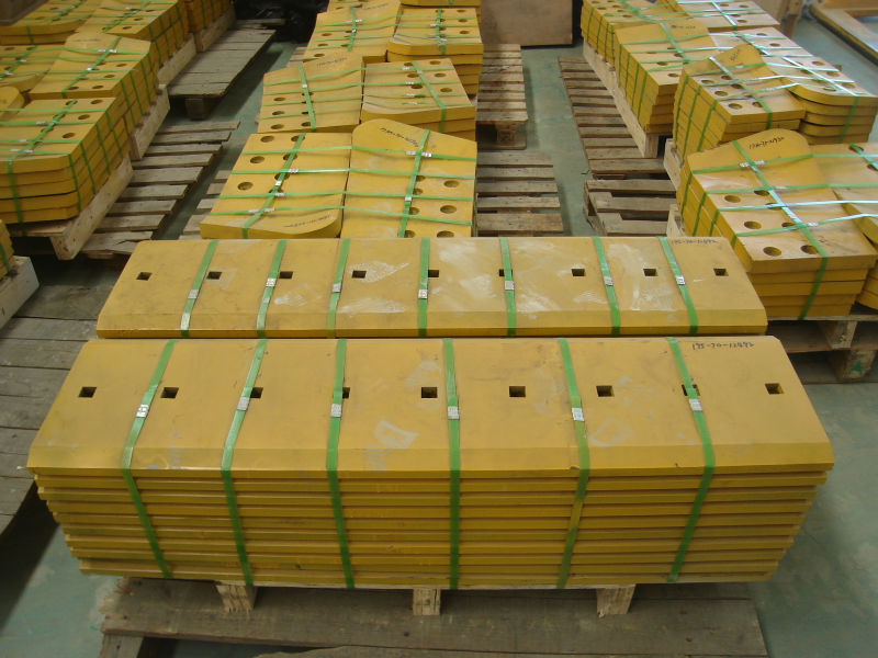 Yellow or Black Bulldozer Cutting Edge 7130-920-2180 Dozer Blade with HRC45 Surface Hardness