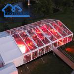 Luxury Clear Span Party Marquee Tents PVC Wedding Event Transparency Tent
