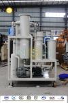 Demulsification Dehydration Lube Oil Purifier / Lube Oil Filtration System oil