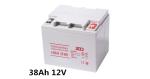 17AH 12V Sealed UPS Battery , UPS Rechargeable Lead Acid Battery