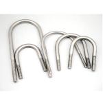 Large U Bolts Stainless Steel , U Bolt For 6 Inch Pipe Bright Surface
