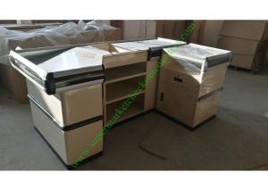 Quality Stainless And Cold Rolled Steel Shop Checkout Counter Baking Paint Finish wholesale