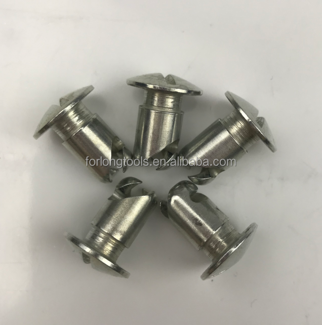 Universal 3/8" X1/2" STEEL UNDERCUT QUARTER TURN BUTTONS DZUS FASTENERS