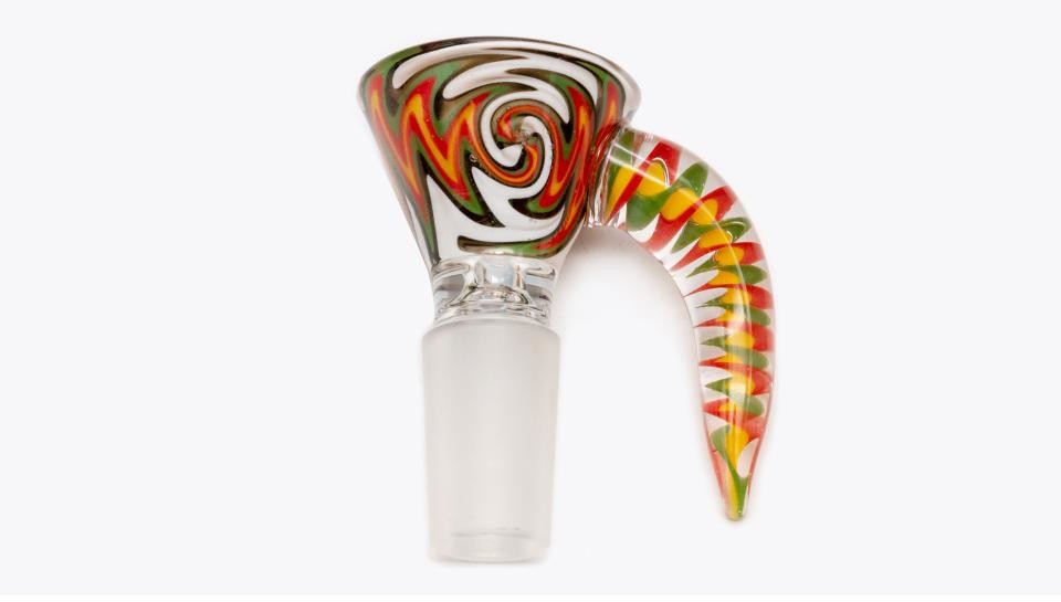 Overstock Glass Water Bong Bowl 18mm Or 14mm Size Mix Colors