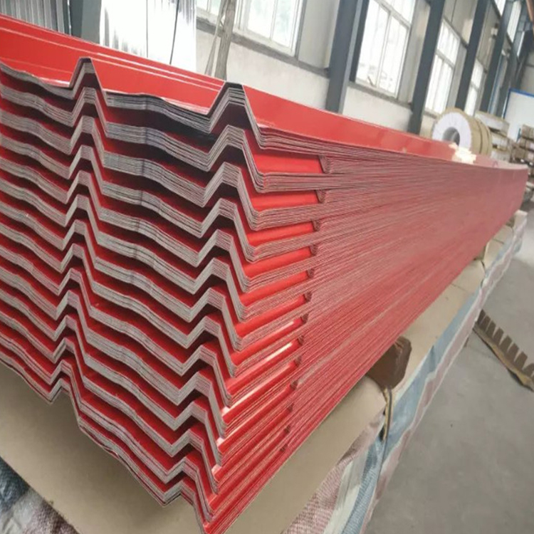 Galvalume PPGL Color Coated Steel Coil Tile Az120 Metal Corrugated