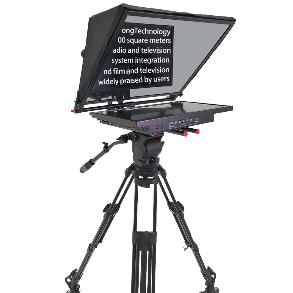 Supported Language 21" Studio Teleprompter for Professional TV Broadcast from TYSTVideo