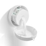 Public ABS Toilet Tissue Paper Dispenser 200mm Dia 135mmH Rolls