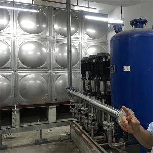 Quality Large Volume Life &amp; Industrial Water Storage SUS304 Welded Tank wholesale