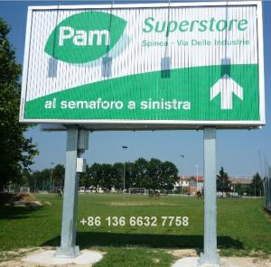 Quality street advertising billboard! Rotating Prisma Trivision Sign Board wholesale