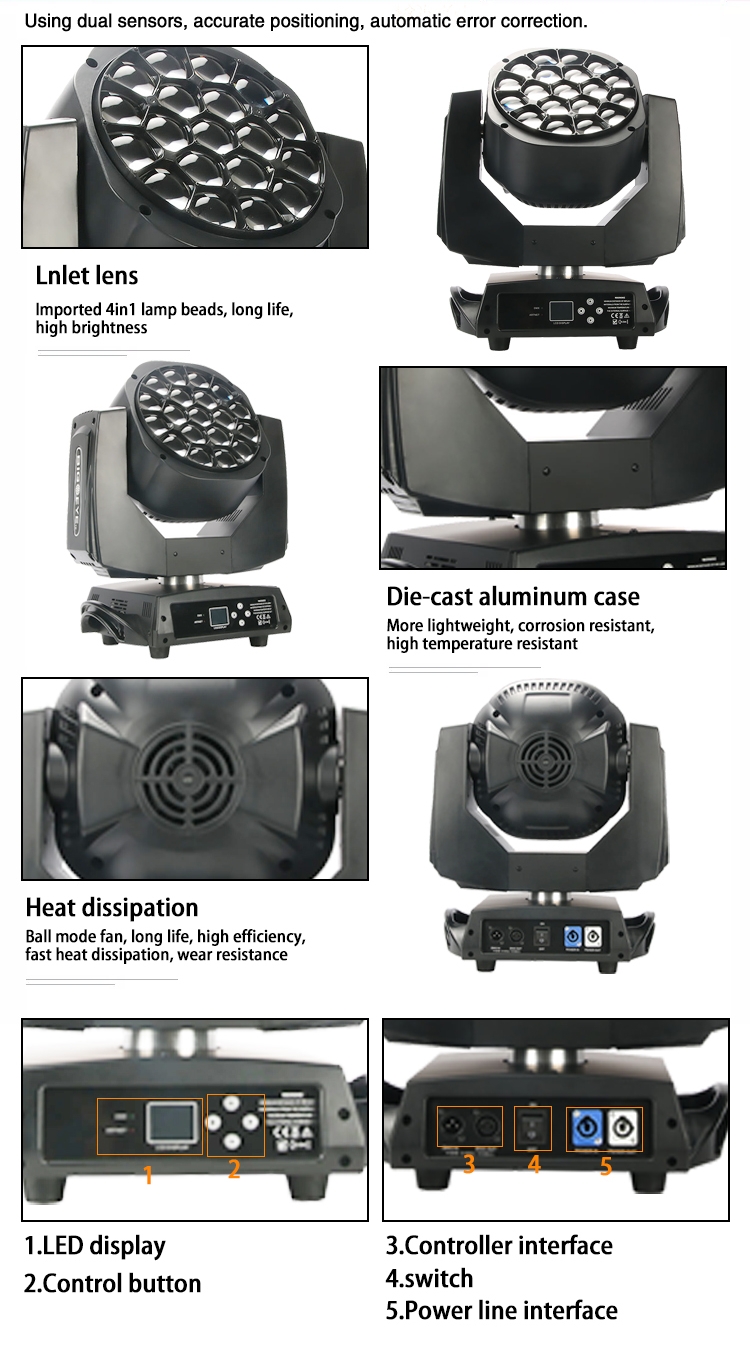Auto CAD Layout Lighting Solutions Service for Night Club 320w Stage Lights Moving Head