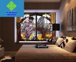 Church Stained Glass Decorative Panels 780x962mm Regular Size CE Certificated