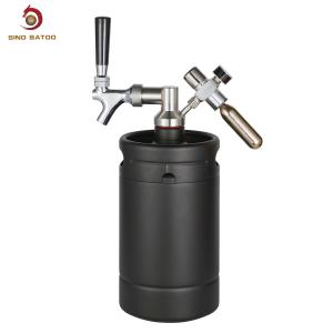 Quality 2L 64oz Vacuum Insulated Pressurized Mini Keg Beer Growler wholesale