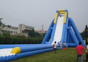 Quality Amazing Single Lane Jungle Blow Up Slip And Slide For Adults In Playing Center wholesale