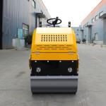 1 Ton Vibrating Tandem Compactor Ride On Road Roller Mini Asphalt Road Compactor