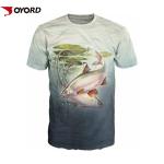 Sport Easy Wash Custom Fishing Jerseys Strong Moisture Absorption Recreational