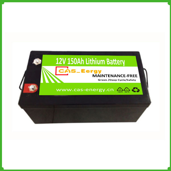 Rechargeable deep cycle lifepo4 battery lithium ion battery 12v 150Ah