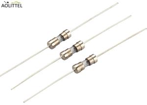 Quality 3.6x10mm Axial Leaded Time Delay Cartridge Type Miniature Glass Tube Fuse 100mA-24A 250V With UL CUL wholesale