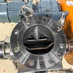 Plastic Granule Pneumatic Conveying Anti Shear Stainless Steel Rotary Valve